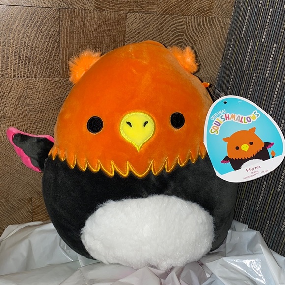 Squishmallows Toys 268 New 8 Myrna The Eagle Blacklight